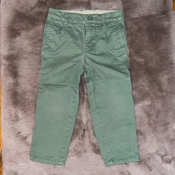 GAP Olive Green Toddler Pants - Picture 1 of 4